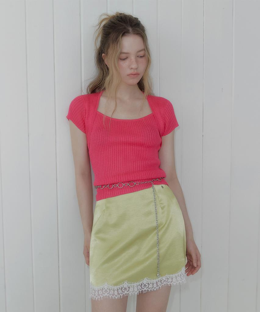 Teuwi Inlet Bolero Short Sleeve Knit
