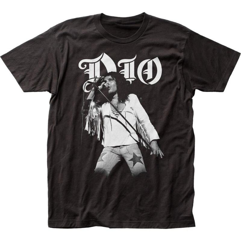 2025 Summer Men's Women's DIO Live T Men's T-Shirt Rock Music Classic Band T-Shirt New Black