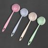 2 In 1 Creative Soup Spoon Long Handle Spoon Creative Spoon Strainer Spoon Cooking Tools Kitchen Wheat Straw Soup Spoon