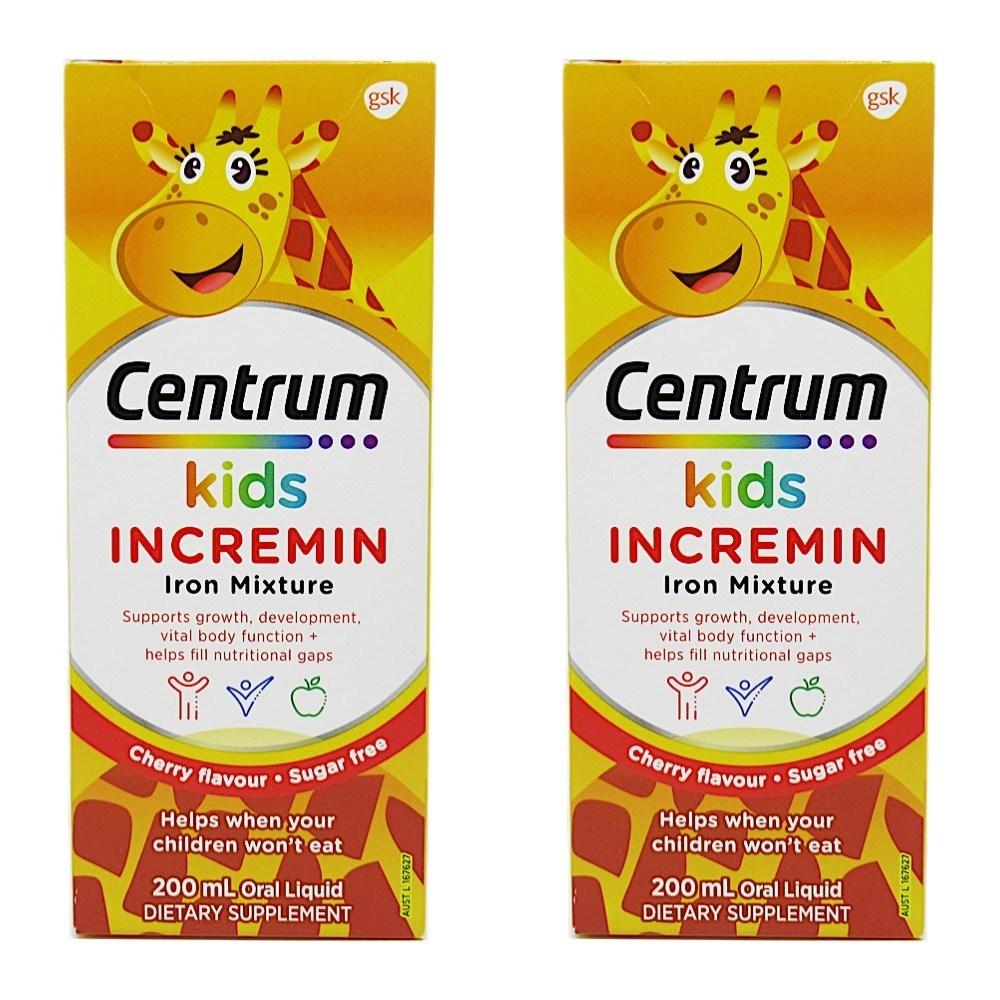 Centrum Kid Incremin Syrup 200ml 2 Pcs