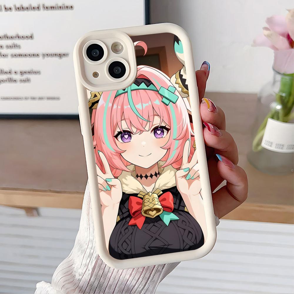 Game GI Varesa Thicken TPU Mobile Phone Case for iPhone 17 16 15 14 13 12 11 Air Pro Max Plus Colorful Cover