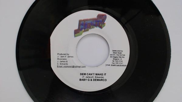 

7-дюймовая пластинка BABY G & DEMARCO / LADY SAW - Dem Can t Make It / Sometimes NONE Jam 2 Production Ямайка Регги, Ска и Даб Б/у
