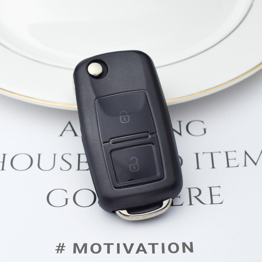 

Для Volkswagen VW POLO Tiguan Passat B5 B6 B7 Golf EOS Scirocco Jetta MK6 Octavia 2 кнопки ТПУ чехол для автомобильного ключа-пульта держатель TI