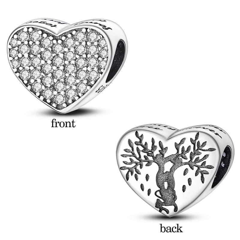 Mărgele Charm Mărgele Charm Mărgele Charm Culoare Cupru Fundă Cruce Arborele Vieții Mărgele Charm Compatibile Cu DIY Brățări Tip Bangle Autentice Pandantiv Charm Jew