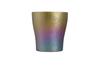 HORIE Titanium Double-walled Tumbler, Koga, 250cc, Made in Japan, Made in Tsubame, Niigata Prefecture (Rainbow Colors) T15KG250-2