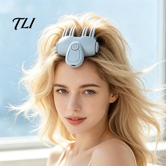 Wireless Hair Root Lifter Heated Volumizing Lift Clip, 2 Temperature Adjustable Fine Flat Fast Heating Tool Styling Comb, Electric Clip for Men Women