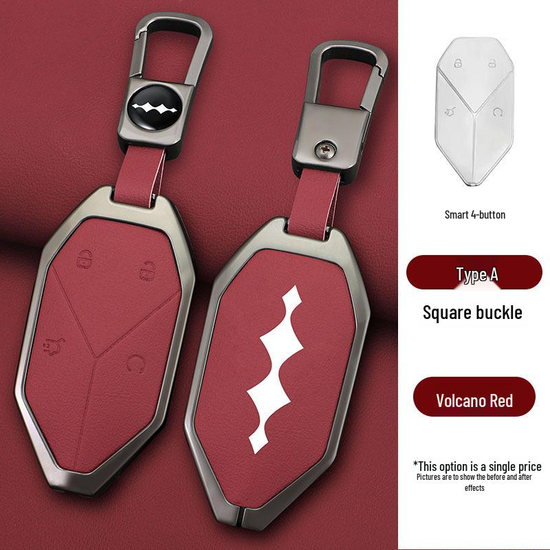 2024 Fangchengbao Leopard 5 Key Case: NFC Induction Card Holder & Protective Shell for Men
