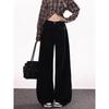 Women's High-Waisted Wide-Leg Jeans - Loose Fit, Slimming, New Design, Drape for Pear Shape, American Straight Leg