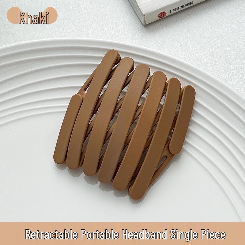 Portable Non-Slip Foldable Headband for Women - 2025 New Design for Travel and Everyday Use