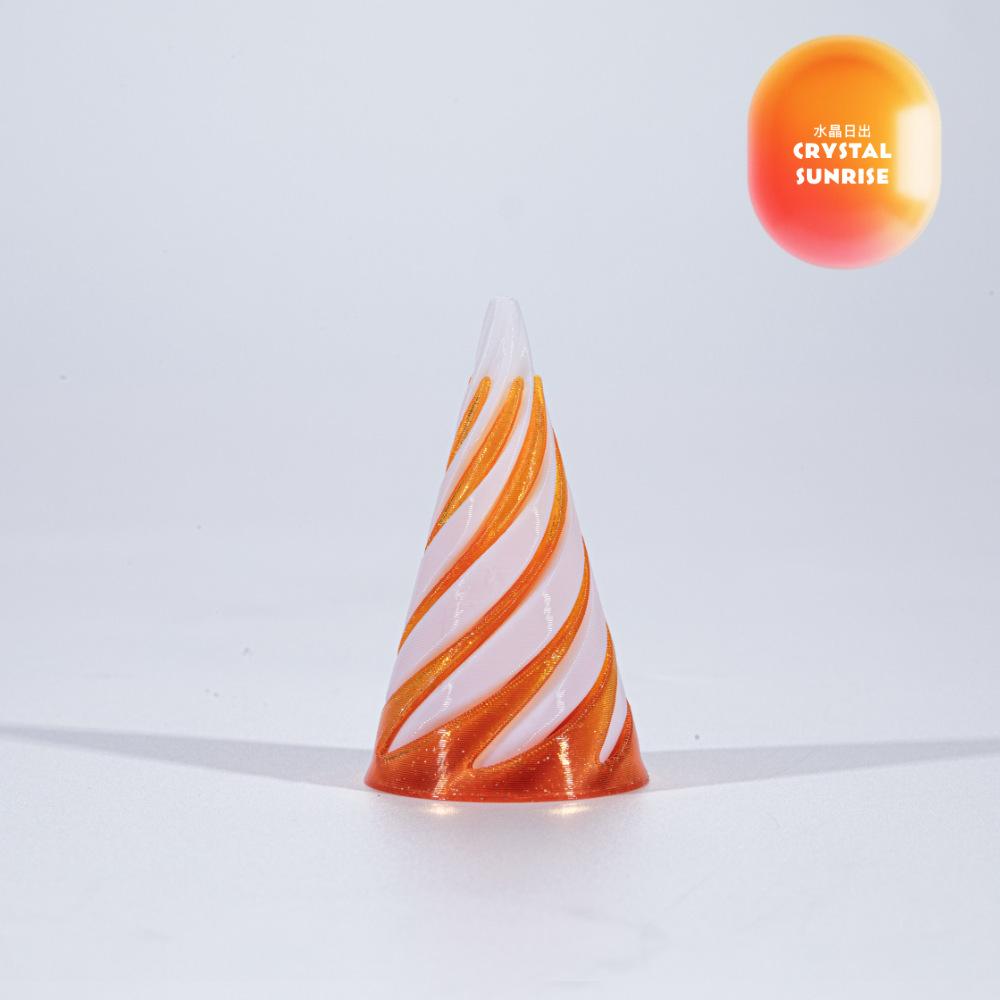 3D Printed Spiral Decompression Toy, Quick Acting Fingertip Decompressor Series