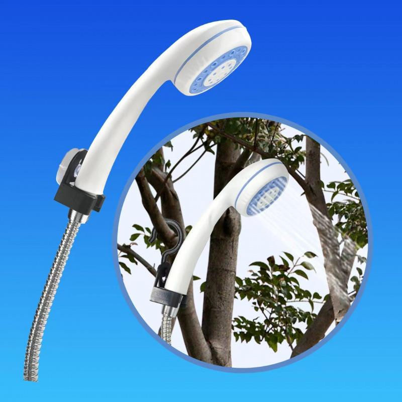 Pompa Doccia Elettrica Portatile Ricaricabile USB per Esterno, Soffione Doccia Portatile per Campeggio, Escursionismo, Viaggio, Lavaggio Auto, Bagno Animali Domestici, Pulizia