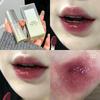 QIBEST Watery Mirror Lip Gloss Long-lasting Moisturizing Easy Wearing Water Glass Lip Glaze Hydrating Sexy Red Lip Tint Makeup