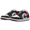 Jordan 1 Low Se Samt Schwarz Zehenbereich Damen Jordan FZ3242-001