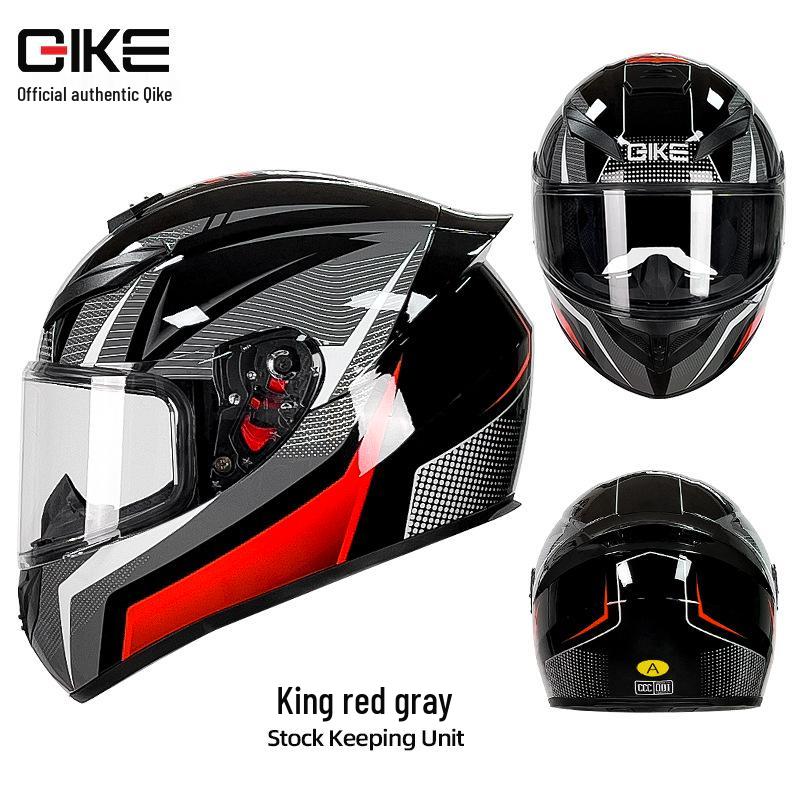 Riding K Unisex Bluetooth Motorcycle Helmet - Full Face, Winter & All-Season Safety for Electric Vehicles