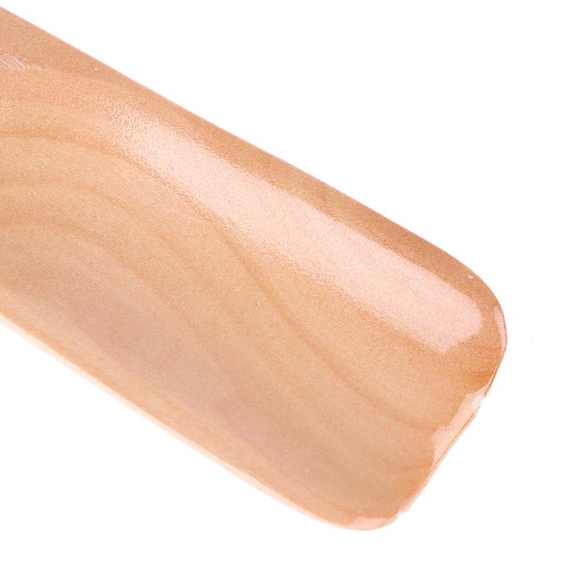 1 szt. Solidna drewniana łyżka do butów Naturalna drewniana łyżka do butów Podnośnik do butów Przenośny