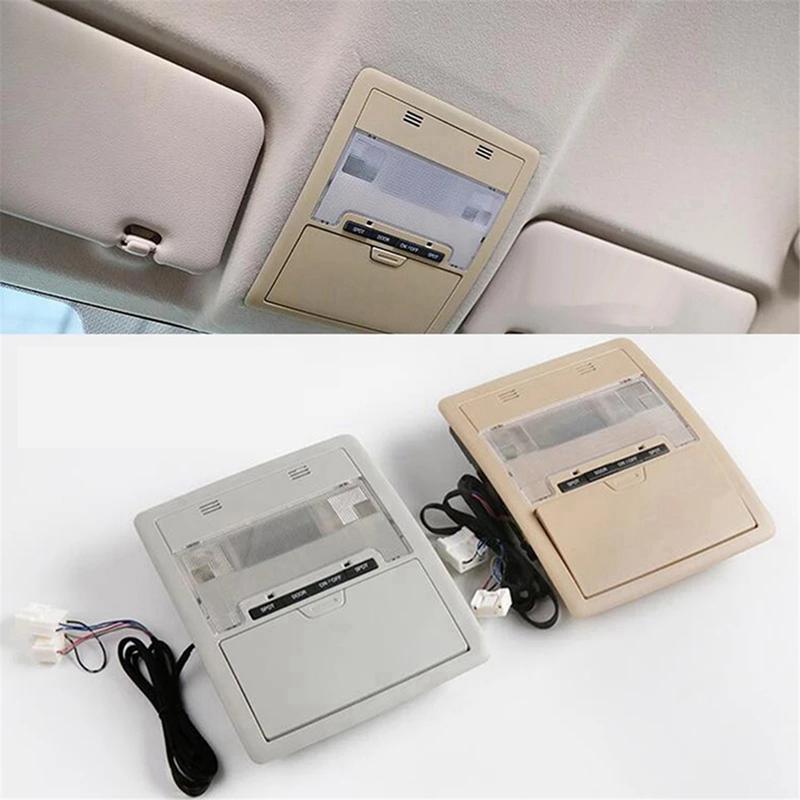 Eco-Efficient Beige Overhead Console Reading Map Lamp Assembly for Toyota