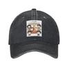 Friend TV Show Washed Denim Cap Casual Baseball Caps Adjustable Hat Summer Unisex Baseball Hats