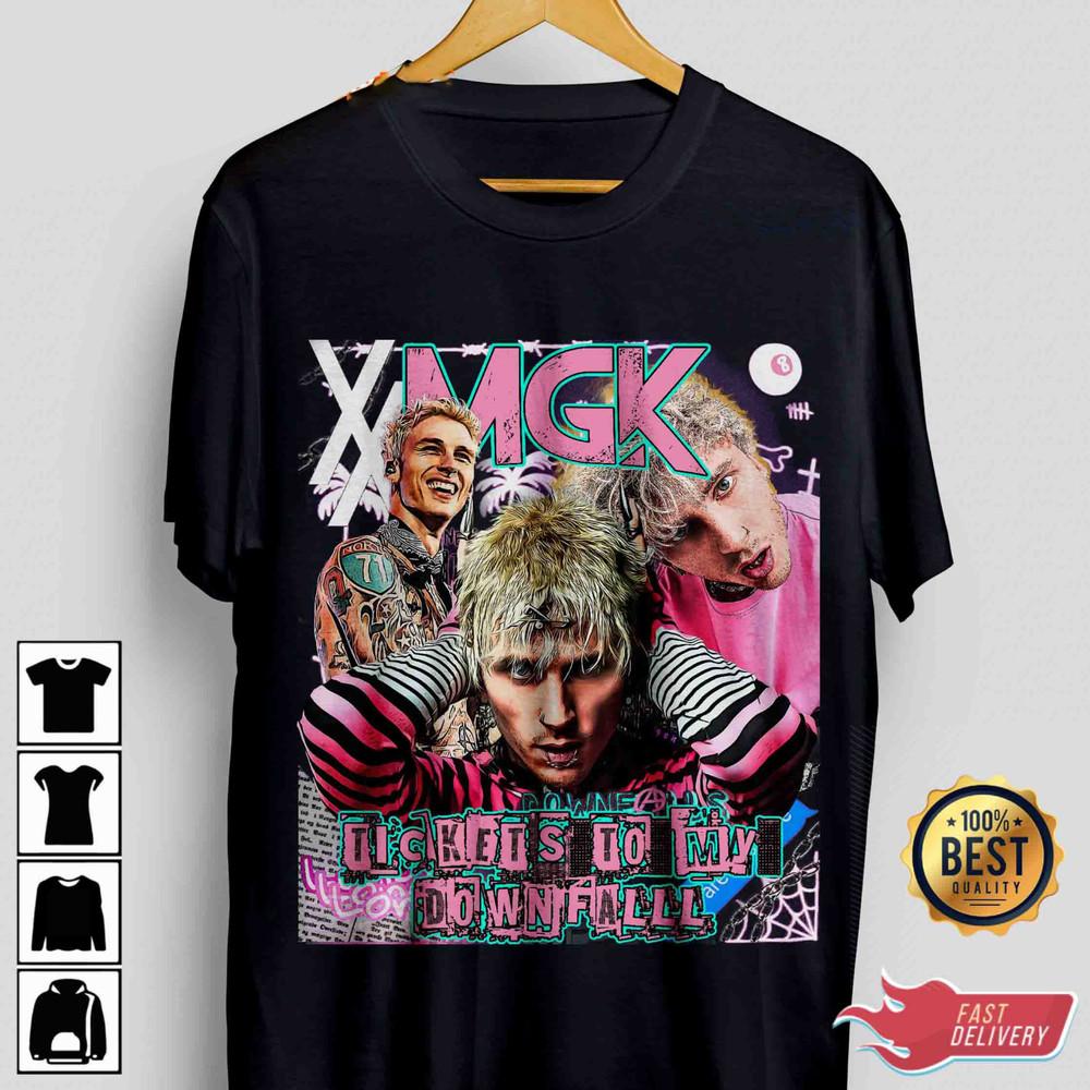 

Machine Gun Kelly Unisex MGK fans Gift Hip Hop Rap shirt S5XL NZ248 Unisex T-Shirt XXL