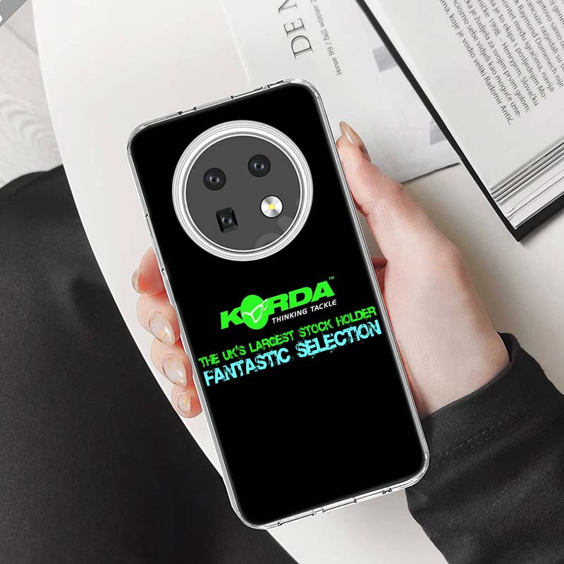 Korda Fishing Tackle Phone Case For Redmi 12 13C 12C 15C 15 9 Power 10 Prime+ 10C 10A 9T 9C 9i 9AT 9A Sport A5 K50 K30 60 Ultra