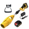 21V Electric Leaf Blower Lithium Wireless Foldable High Wind Blowing Dust Machine Portable Garden Violent Fan