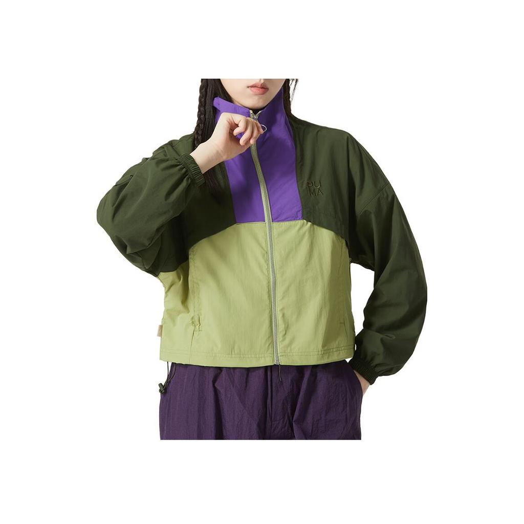 New PUMA Jackets Women's Green 623469-31