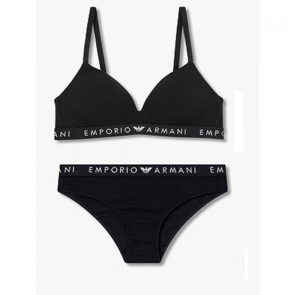 

Emporio Armani Women S Padded Triangle Bra Panty Set Model 0824381522 0824311525 M(80)/XS(85)