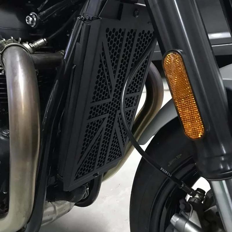 For Triumph Bonneville T100 T120 Bobber Street Scrambler Radiator Protection Motorcycle Accessories Radiator Guard Grille Cover