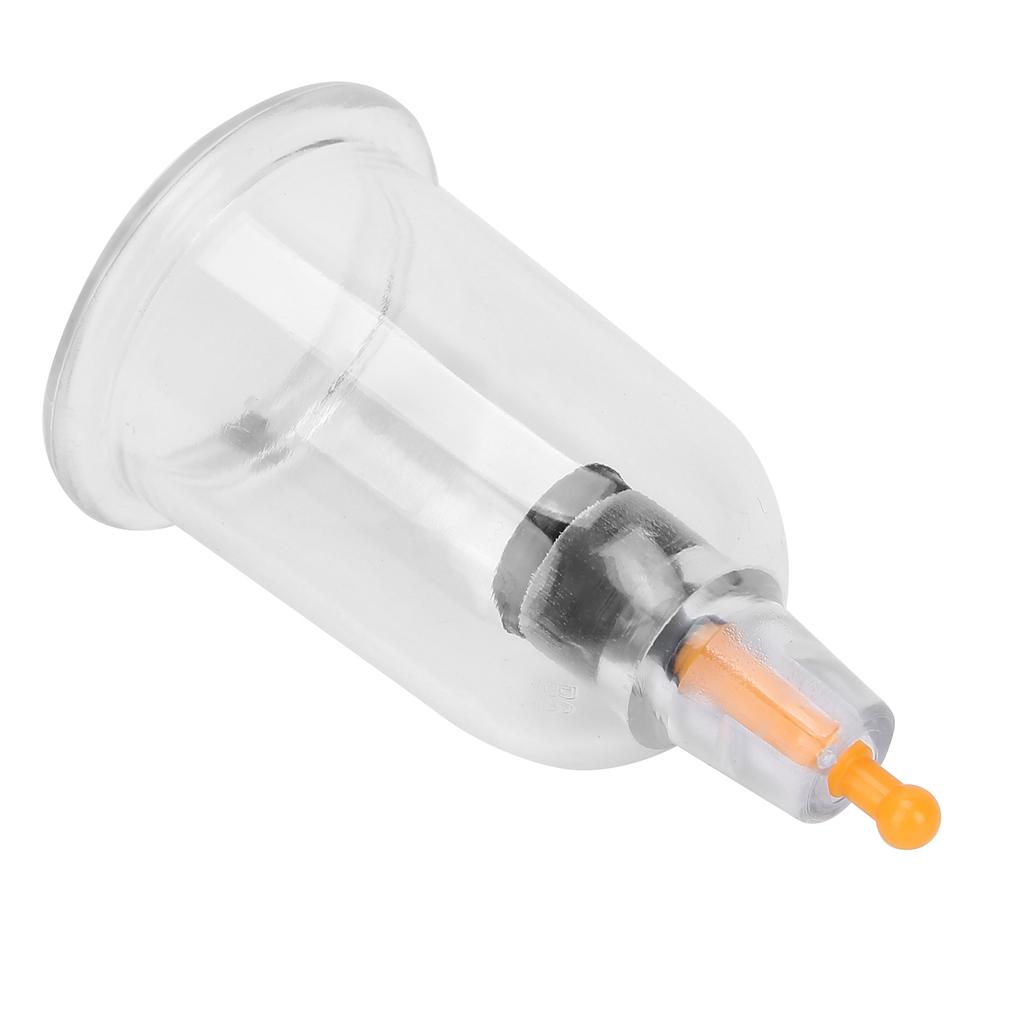 Transparente B6 Vakuumsaug-Schröpfgläser Körper Schmerzlinderung Akupunktur Massage Schröpfzubehör