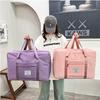 Foldable Large Capacity Travel Bag with Luggage Strap