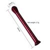 Metal High Quality Portable Snuff tube Fashionable trend Snuff pipe 64mm Aluminum Alloy Mini Straw Cool Gadget for Men Gift