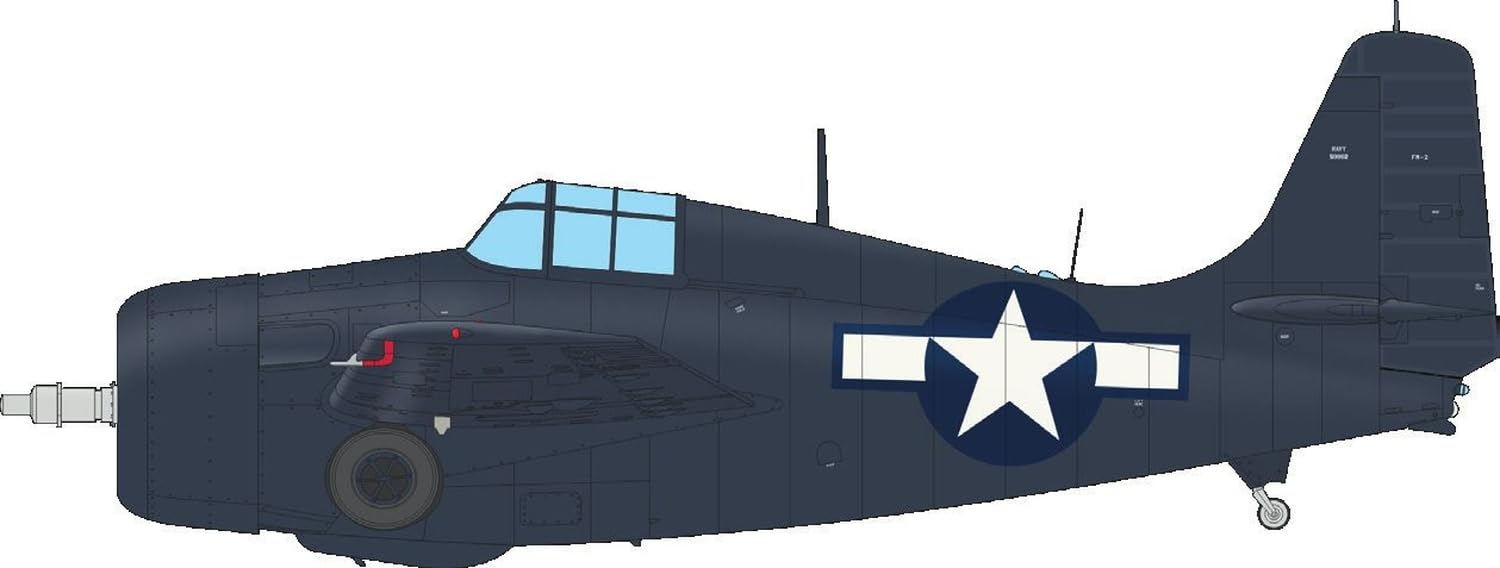 

Пластиковая модель Eduard Profipack Wildcat EDU82205 1/48 FM-2