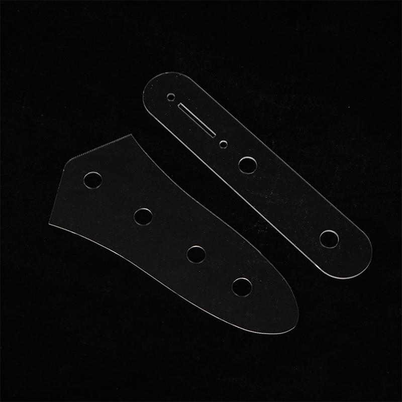 1 Piece Acrylic Wiring Harnesses Template Display Plate For St/Lp/Tl/Jazz Electric Guitar Bass