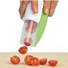 SZB Cherry Tomato Cutter/Slicer for Grapes, Kitchen (Green, 1-Piece Set)