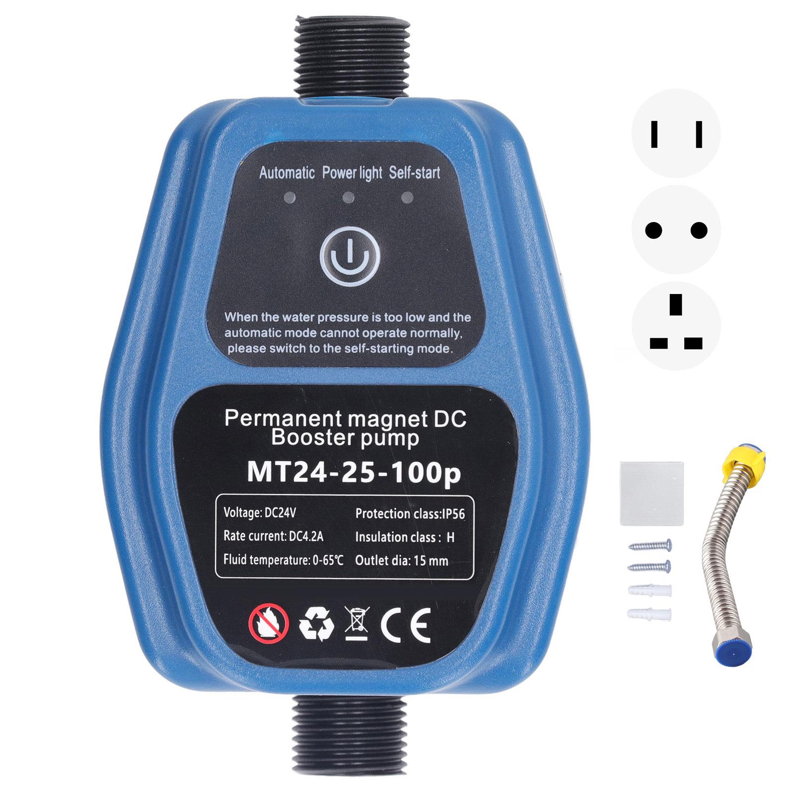 

Насос для душу 24V 4.2A з інтелектуальним датчиком, 100W, 24V 25L, IP56 UK