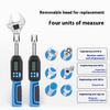 Digital Torque Spanner Tool With Replaceable Heads Ratchet Mechanism And Customizable Torque Settings 4 Measurement Unit