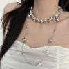 European & American Light Luxury Irregular Beaded Layered Necklace: Niche Design, Multiple Wear Methods, Women's Choker Clavicle Chain