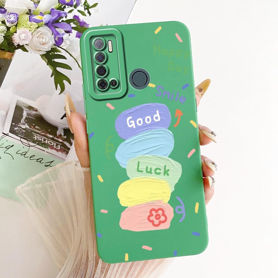 Etui na telefon Tecno Spark Power 2 LC8 Fashion Dusk Beach Painting Do Tecno Spark Power2 Miękkie Silikonowe Osłony Zderzaki