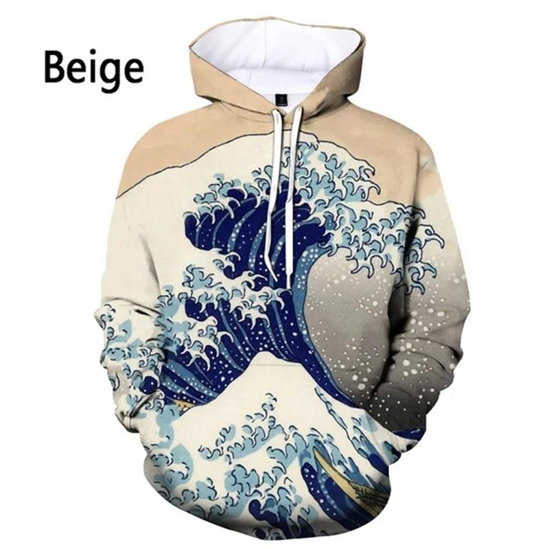 3D Printed Van Gogh Art Oil Painting Graphic Hoodie For Men Women Casual Loose Oversized Pullover Sweatshirt Mens Felpa Uomo