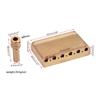 Brass Tremolo Block, Single Rock System 63mm Guitar Accessories Suitable for /SQ Guitar Tremolo Bridge Set