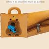 Cute 2 in 1 Capybara Pillow Blanket Plush Soft Nap Cushion Blanket Cartoon Cozy Air Conditioning Blanket Travel