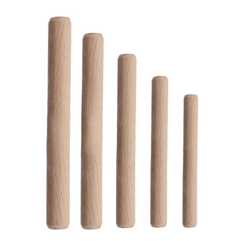 Round Wood Plug and Dowel Pin Wedge Connector (Sizes: M6, M8, M10, M12)