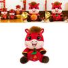 New Year Horse Plush Toy With Pp Cotton Filling For Prosperity And Good Luck Collectors