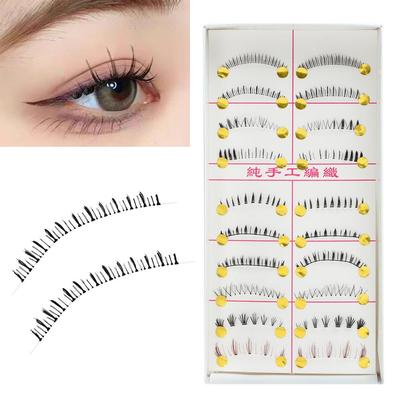 10 Pairs Womens Fake Natural Lower False Eyelashes Handmade Bottom Eye Lashes
