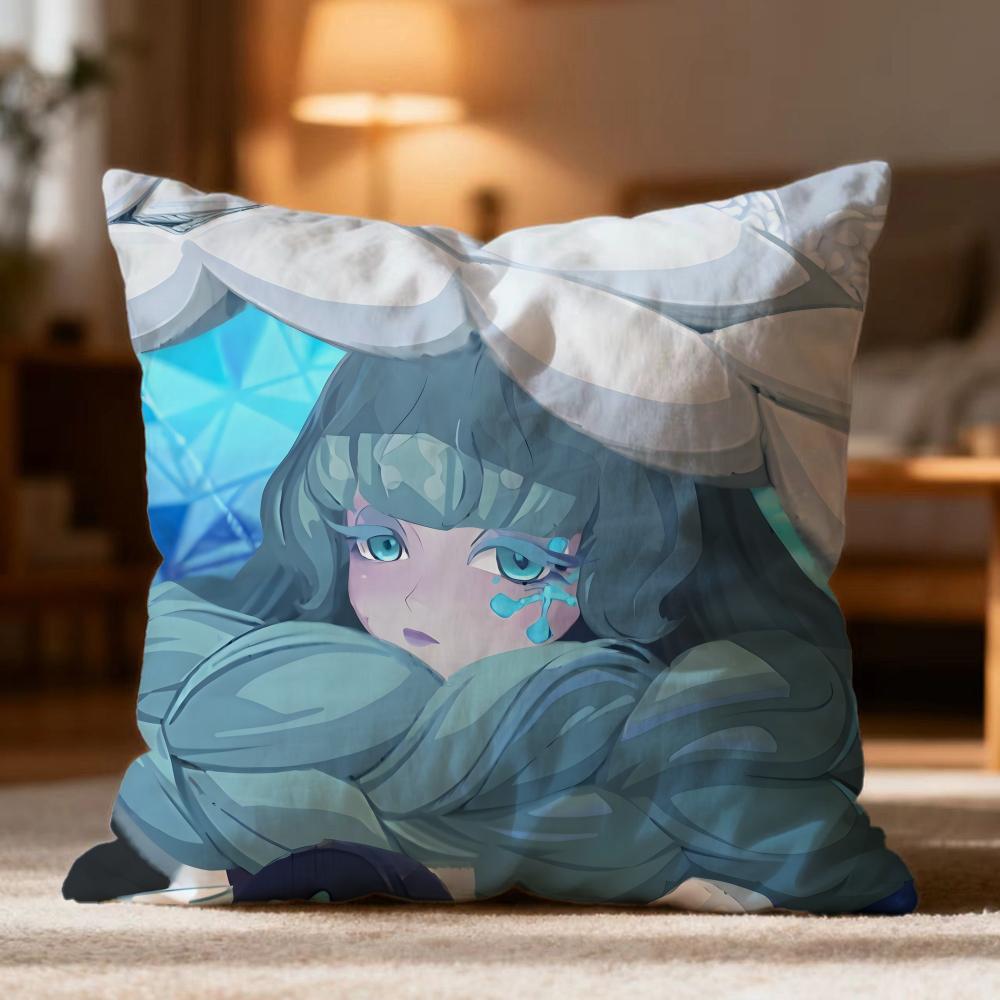 Popular D-DDislyte Cushion Cover Soft Washable Pillow Case Multi-Scene for Couch Bed Travel Office Use