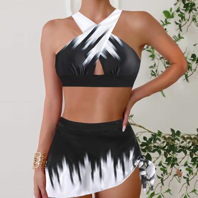 Set Bikini Costum de Baie Costum de Baie Femei Pentru Femei Costume de Baie Costume de Înot Îmbrăcăminte de Plajă Biquini rochie de baie