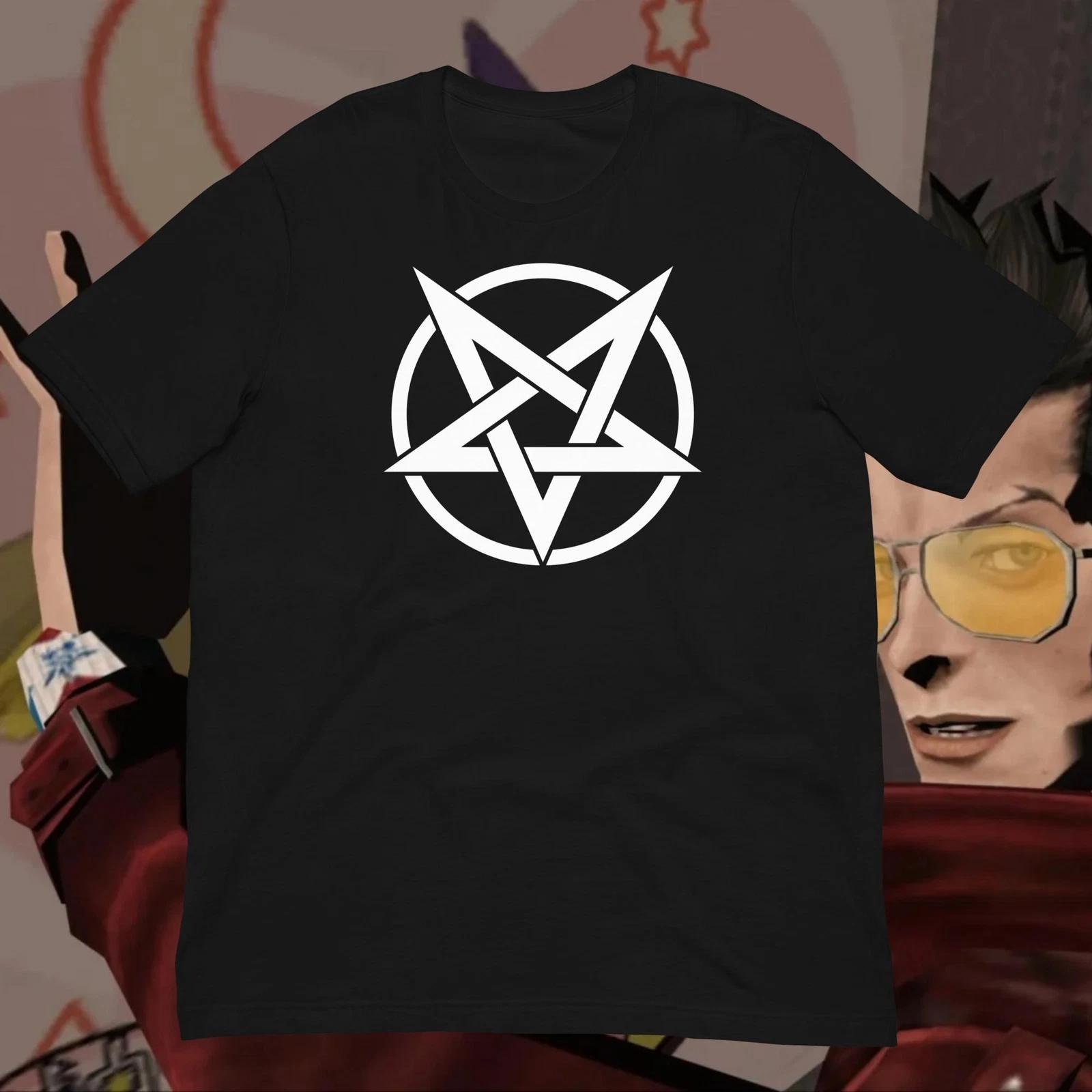 

No More Heroes Travis Touchdown Cosplay Star Shirt Suda 51 4XL