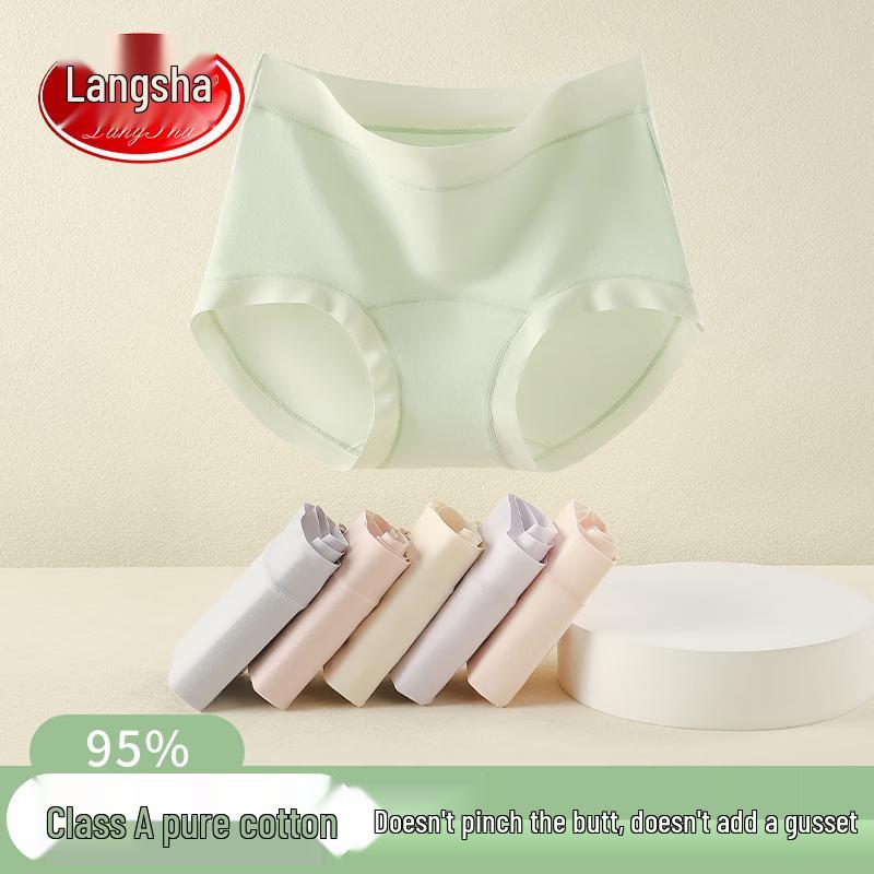 

Женские бесшовные трусы с высокой талией LangSha