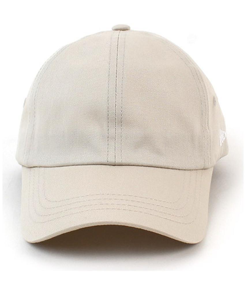 Yunibeosyeolkemiseuteuli Back Logo Cotton Beige Ballcap