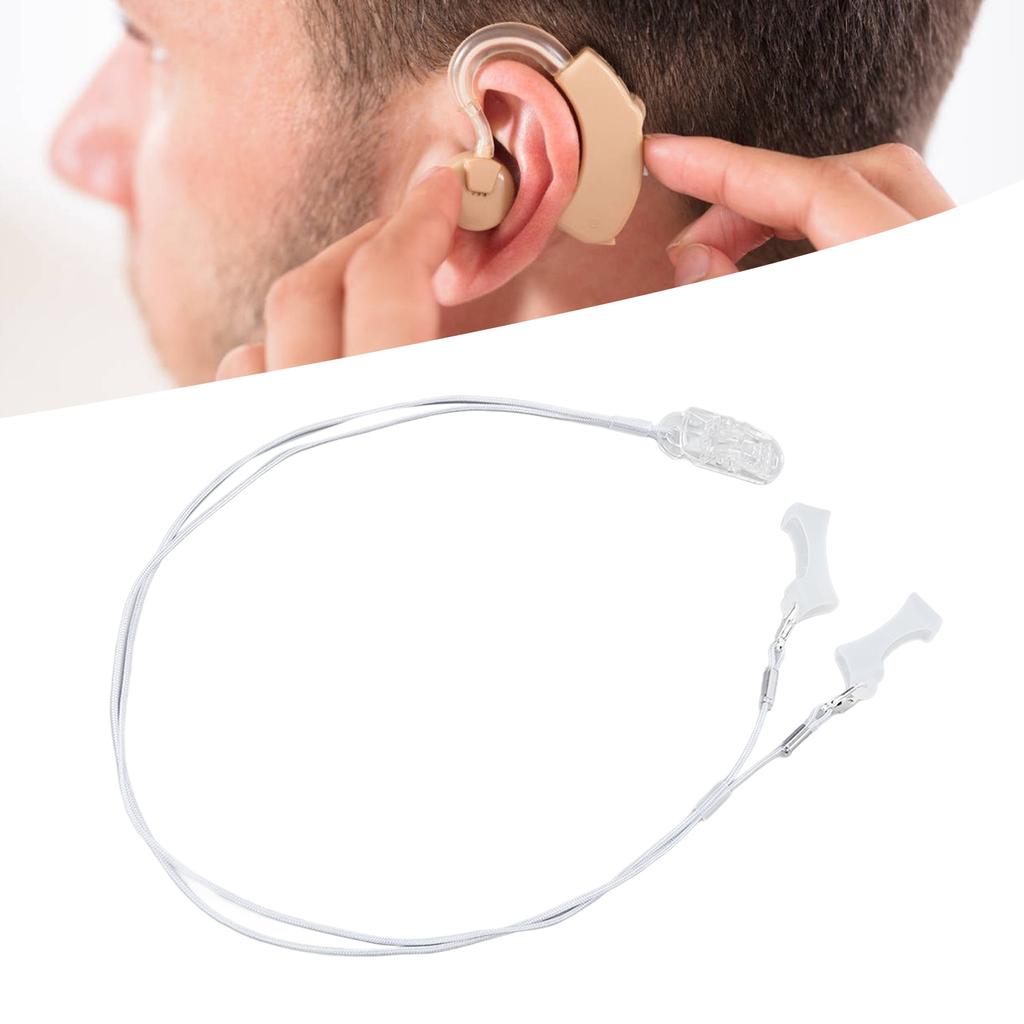 Hearing Aid Clip Professional Portable BTE Elderly Hearing Aid Lanyard Accessory for Outdoor Activit