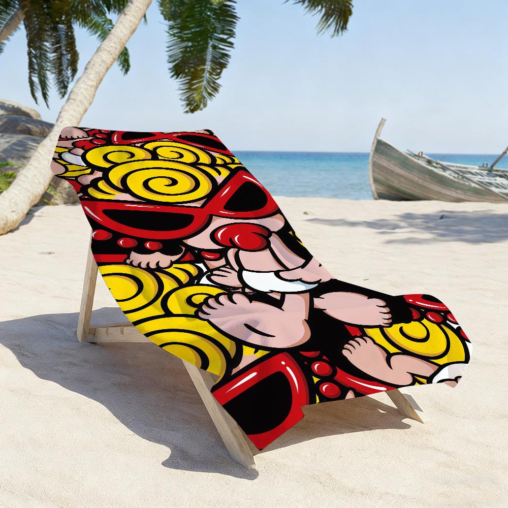 Mode H-Hysteric Merk M-Mini-S Handdoek Sport Sneldrogend Reis Kampeeruitrusting Zandbestendig Zacht Licht Grote Strandhanddoek